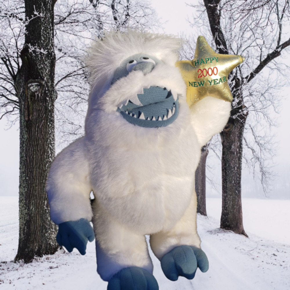 VINTAGE BUMBLES Abominable Snowman Rudolph the Red Nosed Reindeer Movie